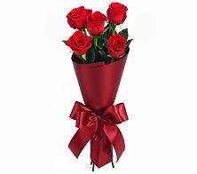 Букет 5 Красных роз Эдлесс Лав в Светогорске