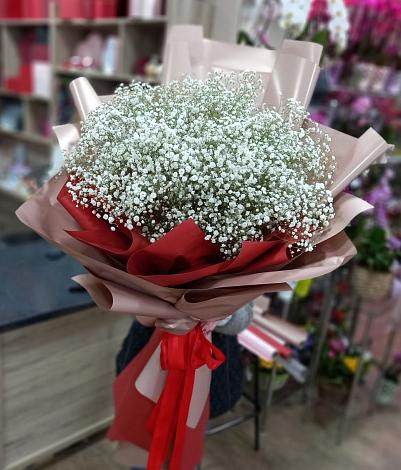 Букет цветов из: Гипсофила в Светогорске