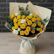 Букет цветов из:  Розы #REPLACE_PRED# Светогорске