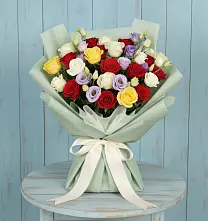 Букет цветов из:  Розы в Светогорске