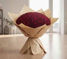 Букет 101 Красная роза в Светогорске