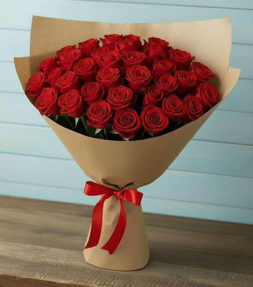 Букет Красные розы Милано в Светогорске