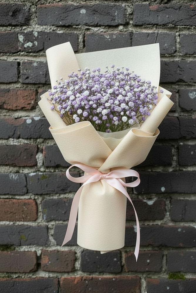 Букет цветов из: Гипсофила в Светогорске