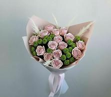 Букет цветов из:  Розы и Хризантемы в Светогорске