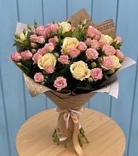 Букет цветов из:  Розы в Светогорске