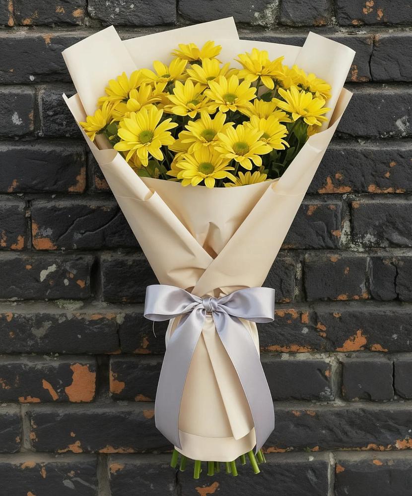 Букет цветов из: Хризантемы в Светогорске