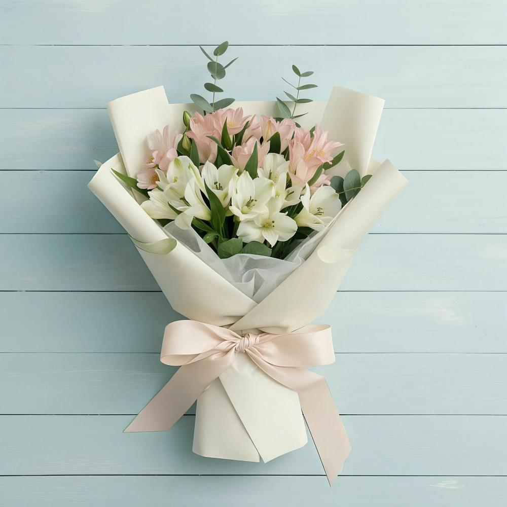 Букет цветов из: Альстромерии в Светогорске