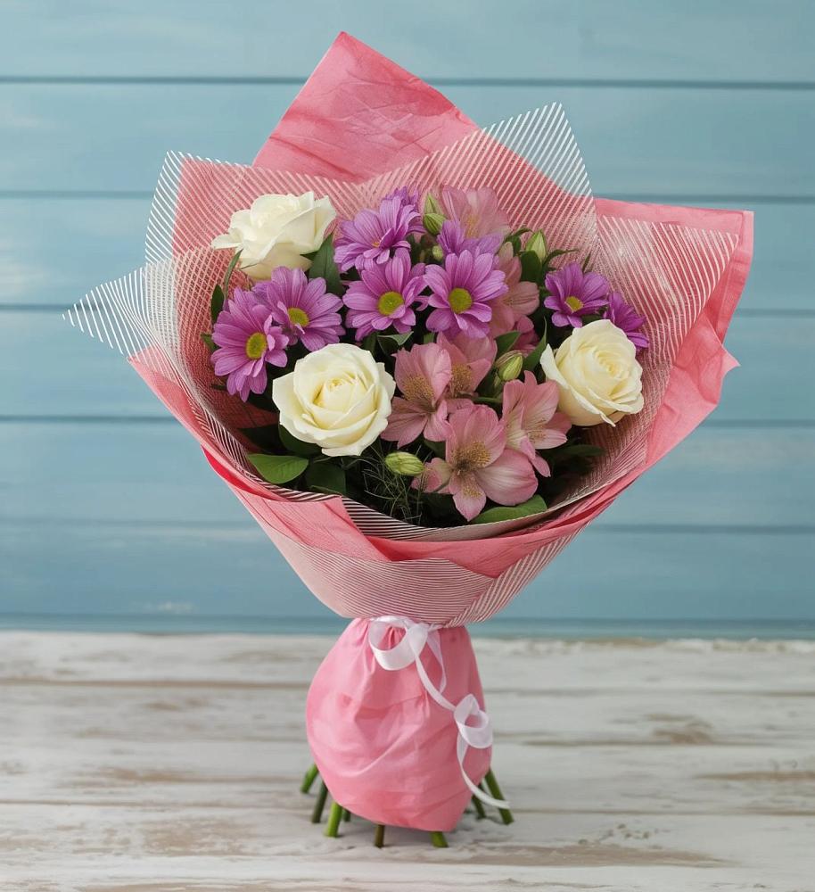 Букет цветов из: Герберы в Светогорске