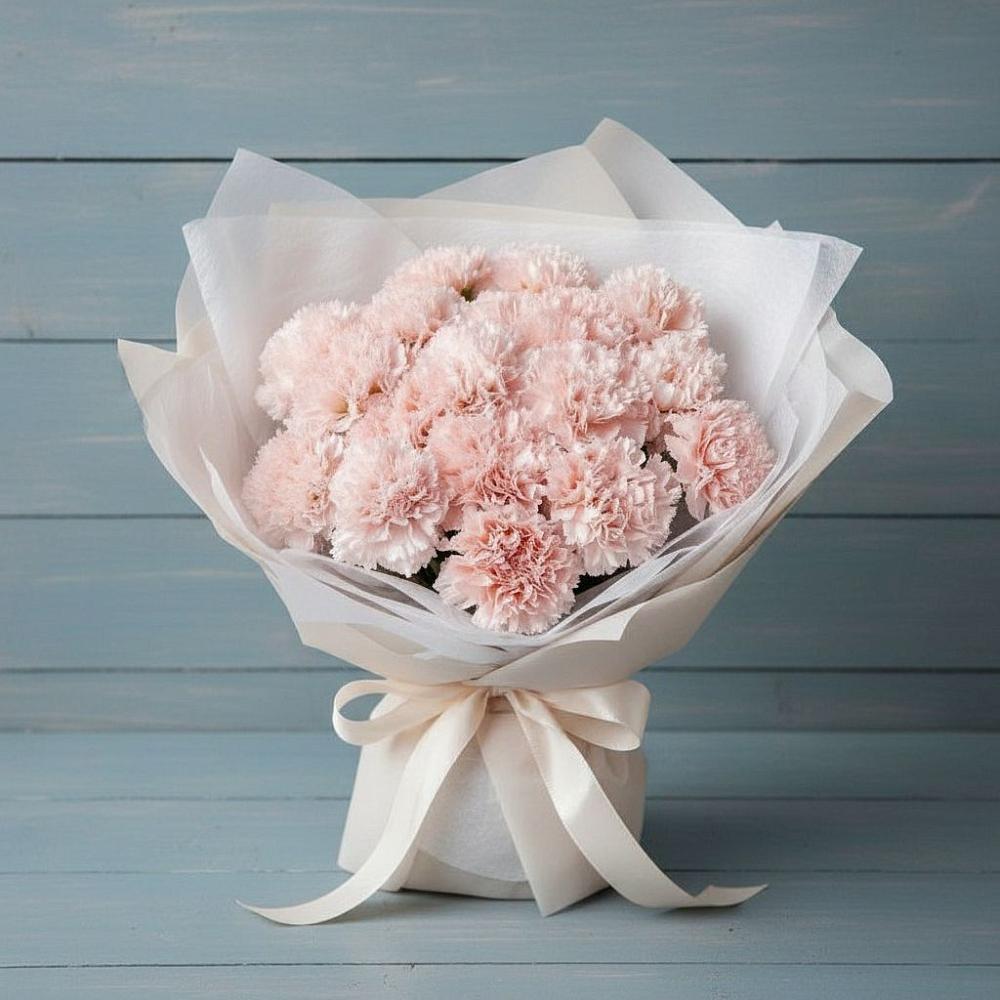 Букет цветов из: Гвоздики в Светогорске