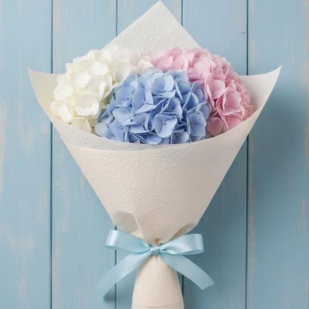 Букет цветов из: Гортензия в Светогорске